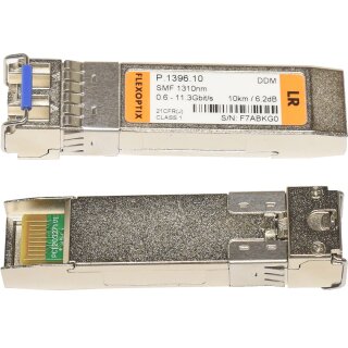 FlexOptix GBIC P.1396.10 0.6-11.3Gbit/s SFP+ SMF 1310nm 10km LR Transceiver