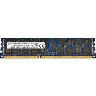 SKhynix 16GB 2Rx4 PC3L-12800R DDR3 RAM ECC HMT42GR7MFR4A-PB