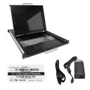 Haitwin-Delphin Korat 17" KVM Rack Console DE...