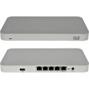 Cisco Meraki MX64-HW 600-32010-B 5-Port RJ-45 GE Cloud Managed Firewall no PSU no Antennas