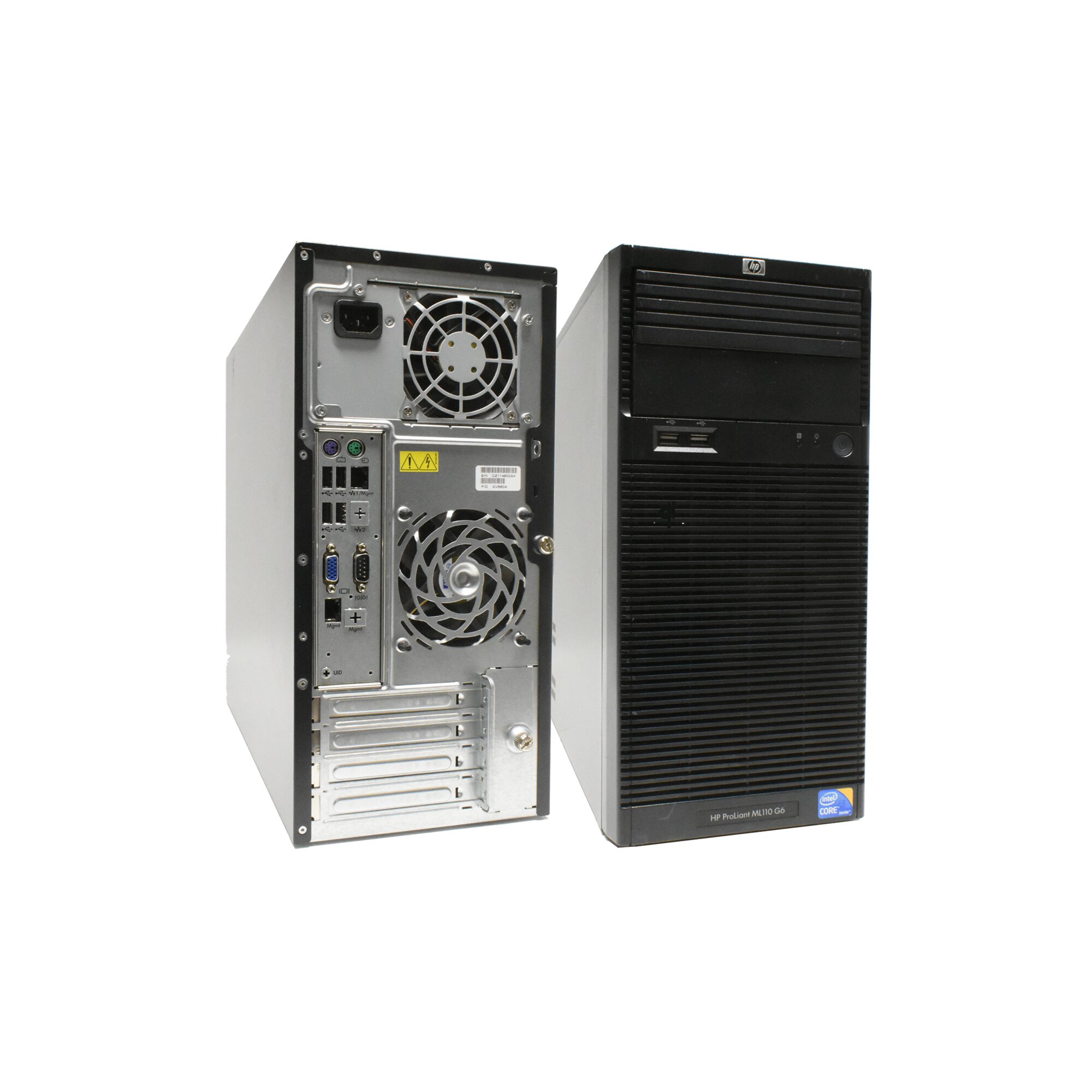 HP ProLiant ML110 G6 Tower Core i3-550 CPU 3.20GHz 8GB RAM 2x 250GB HDD 3.5  Zoll