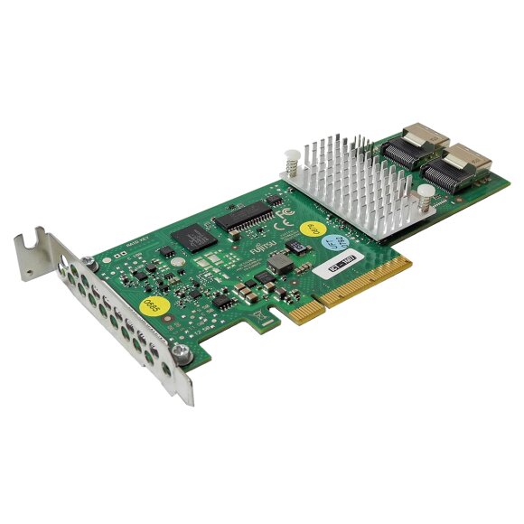 Fujitsu Primergy D2607-A21 GS 1 Dual-Port 6 Gb PCIe x8 SAS RAID Controller  LP