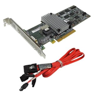 LSI MegaRAID 9260-4i 6Gb/s PCIe x8 SAS/SATA RAID Controller PN L3-25121-61A