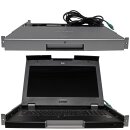 HP TFT7600 G2 1U KVM Console and Monitor 17.3" WXGA+ US Keyboard with touch pad