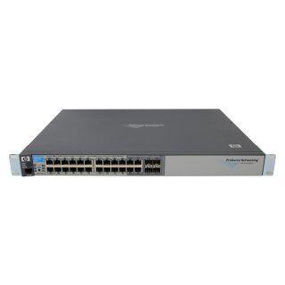 HP ProCurve 2810-24G J9021A 24-Port RJ-45 GE Switch 4x SFP Rack Ears