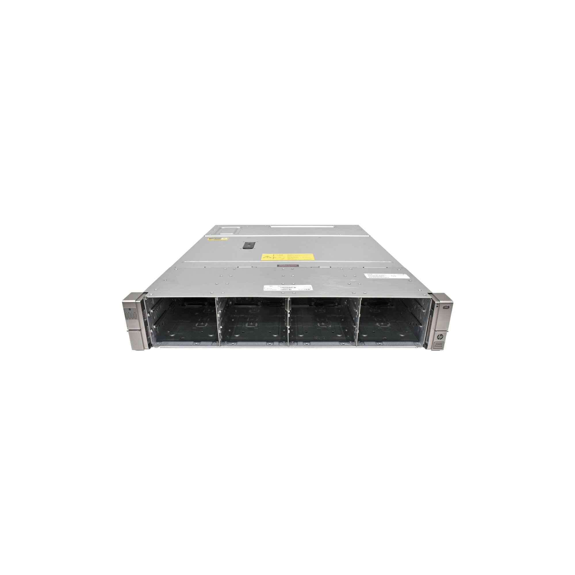 HP D3600 Storage Enclosure 2x JBOD 12G SAS Controller QW968-62001 12x LFF  2U 19